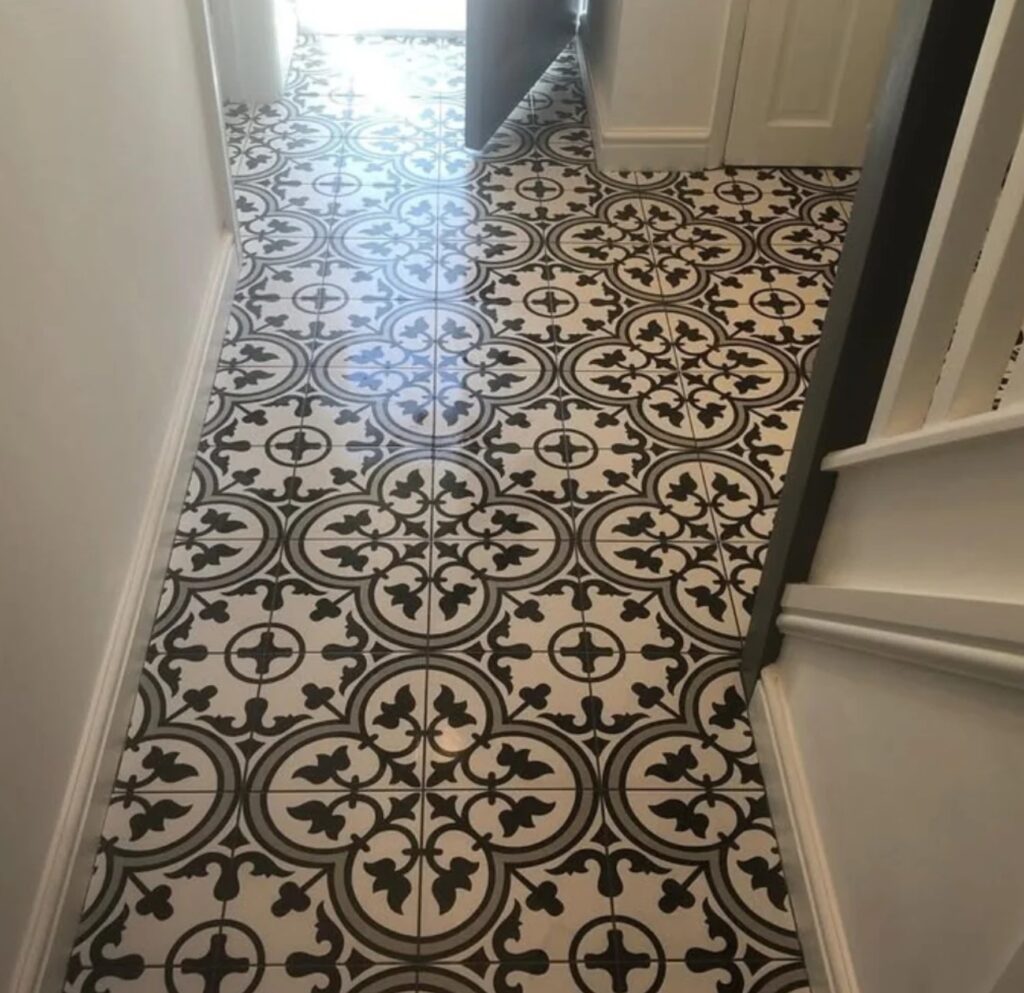 hall floor tiling