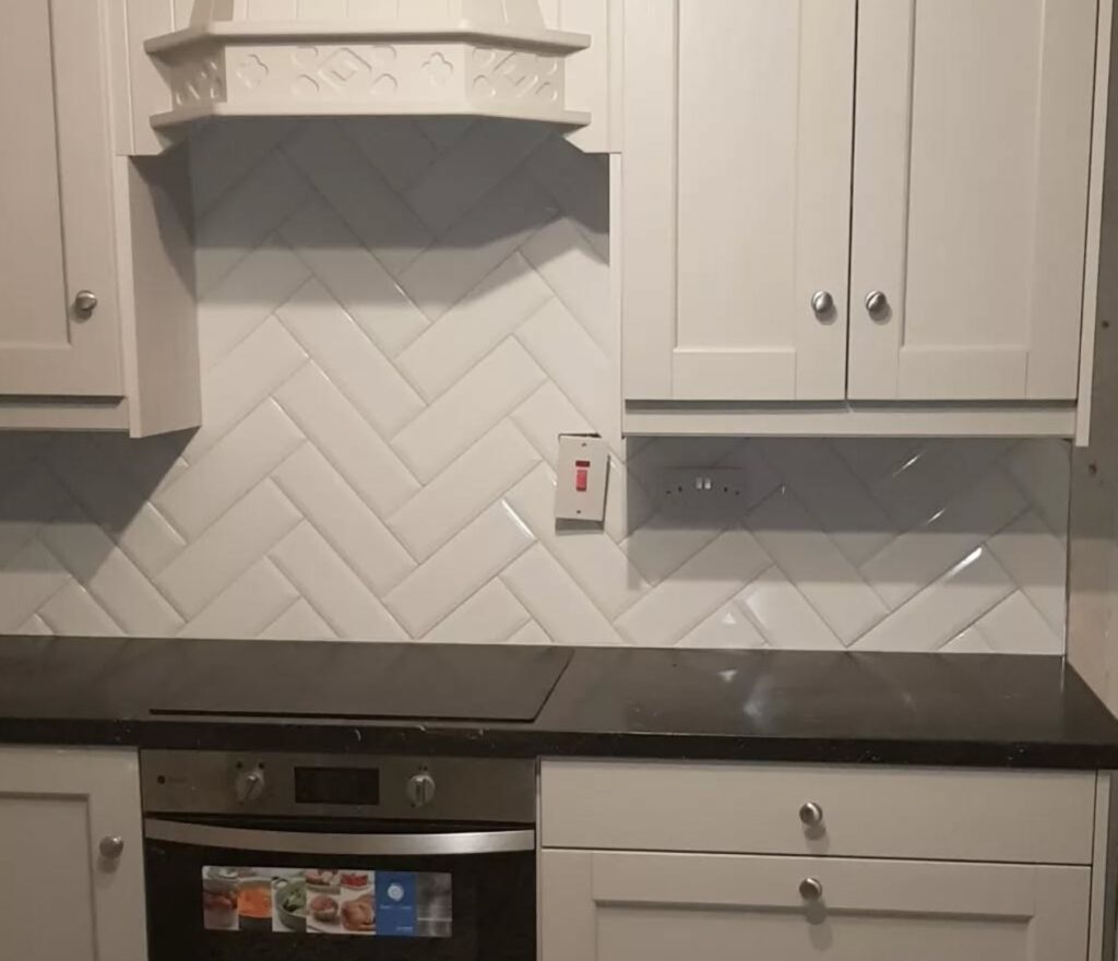 local tilers backsplash tiling