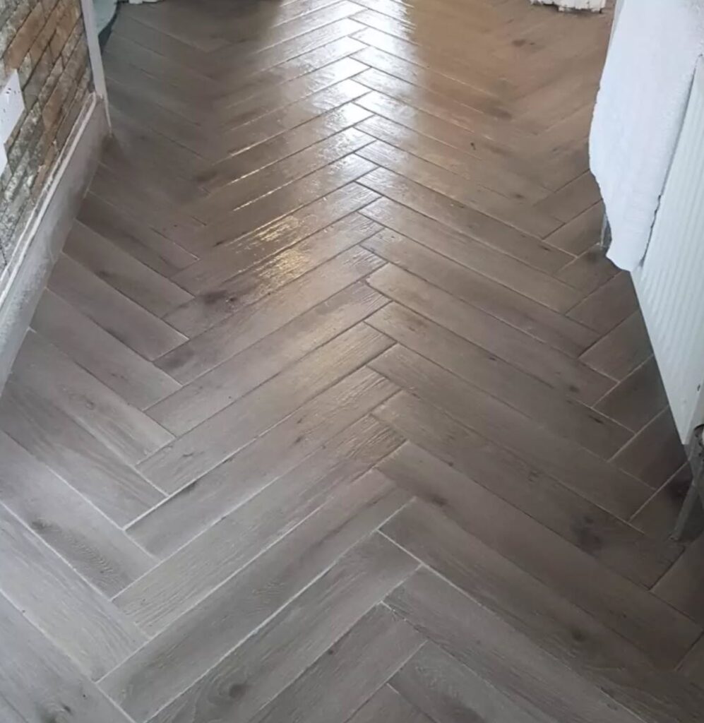 tiling hall floor tiling